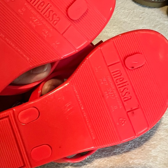 Mini Melissa Bow Sandal Sz 11 - Picture 3 of 3